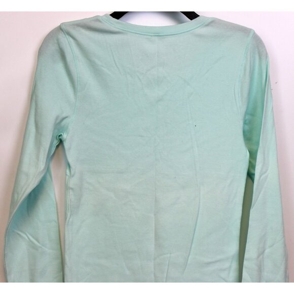 Y2K Limited Too Light Teal T-Shirt sz 18 Jr Pre-Teen Retro Empire Waist Bow NEW - Picture 4 of 5
